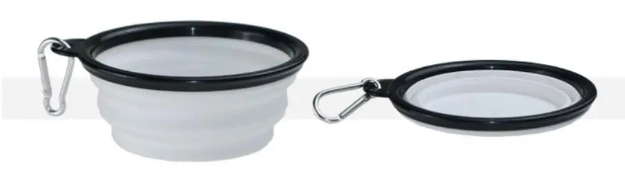 The Barkingham Travel Bowl – Collapsible Silicone