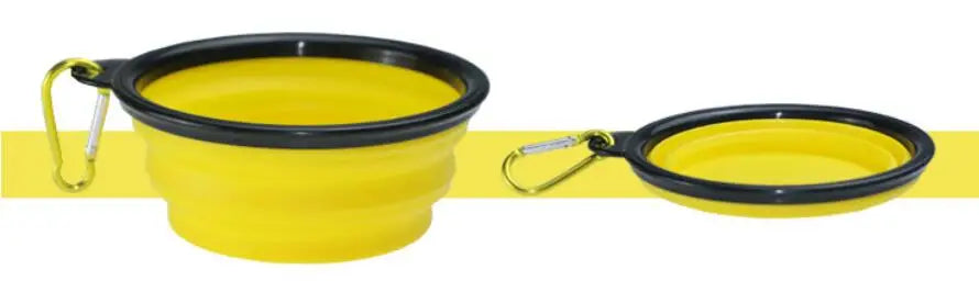 The Barkingham Travel Bowl – Collapsible Silicone
