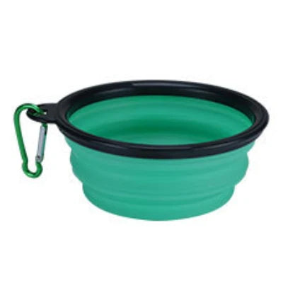 The Barkingham Travel Bowl – Collapsible Silicone