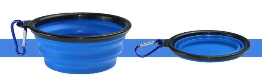 The Barkingham Travel Bowl – Collapsible Silicone