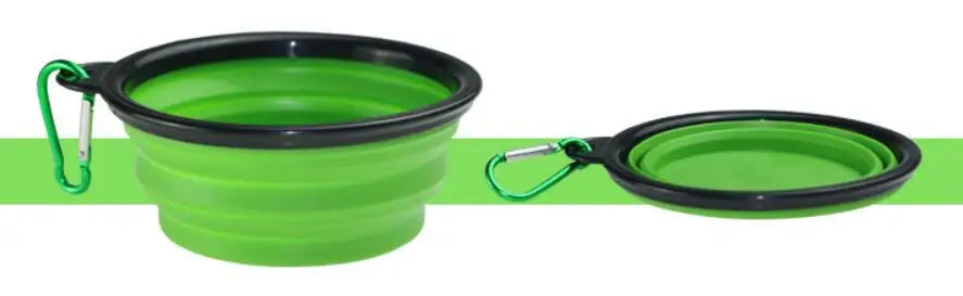 The Barkingham Travel Bowl – Collapsible Silicone