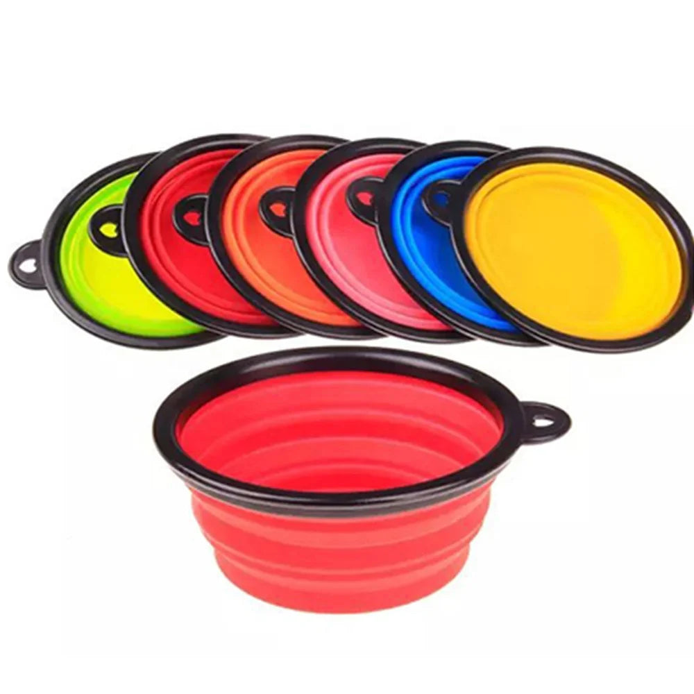 The Barkingham Travel Bowl – Collapsible Silicone