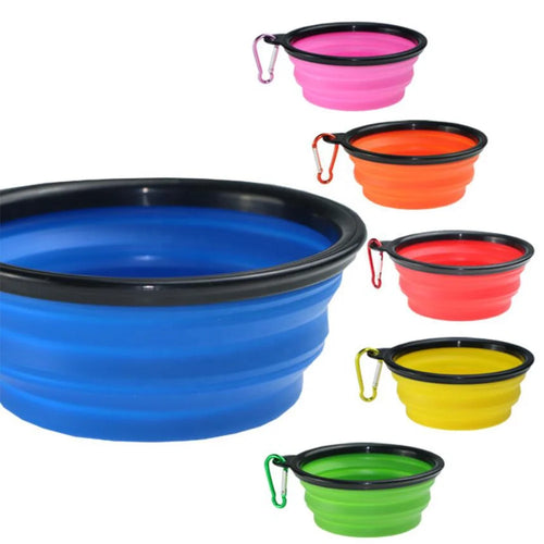 The Barkingham Travel Bowl – Collapsible Silicone