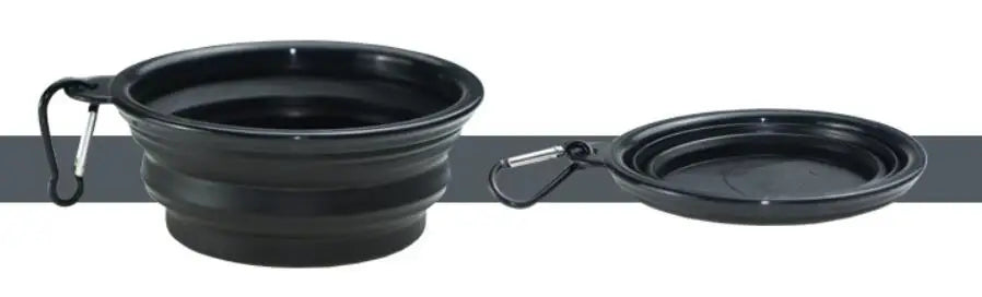 The Barkingham Travel Bowl – Collapsible Silicone