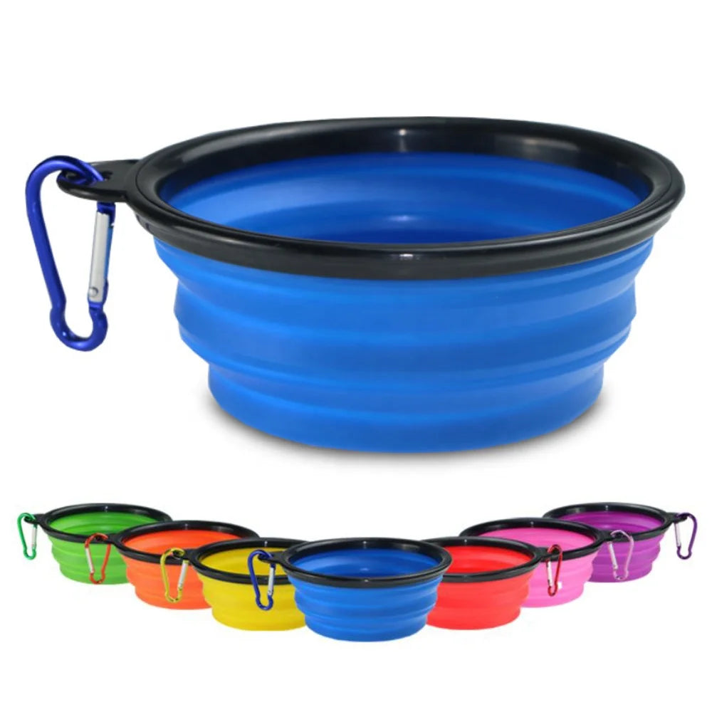 The Barkingham Travel Bowl – Collapsible Silicone