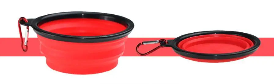 The Barkingham Travel Bowl – Collapsible Silicone