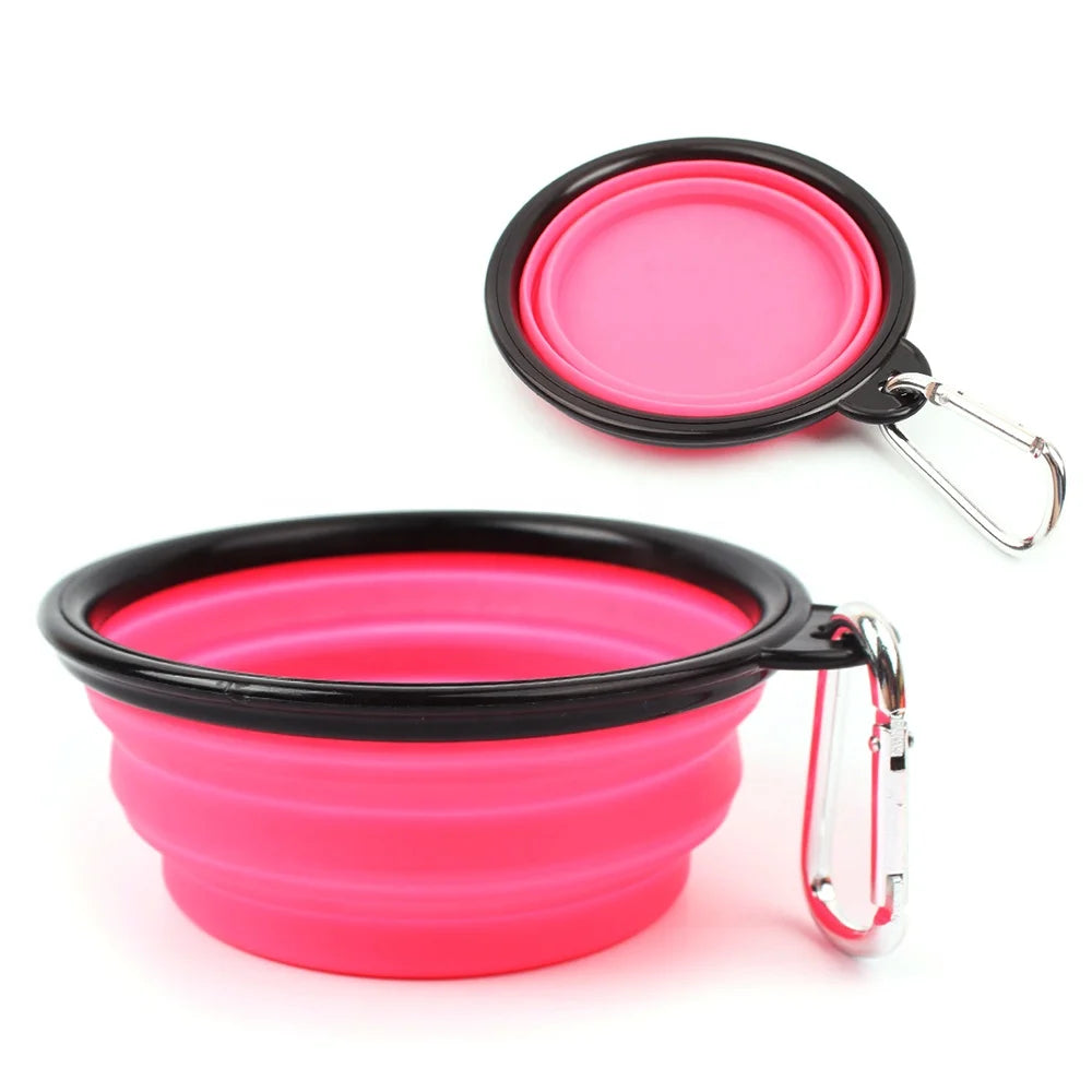 The Barkingham Travel Bowl – Collapsible Silicone