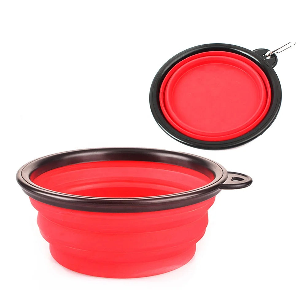 The Barkingham Travel Bowl – Collapsible Silicone