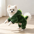 The Dino Dog Hoodie – Warm Fleece Halloween Costume