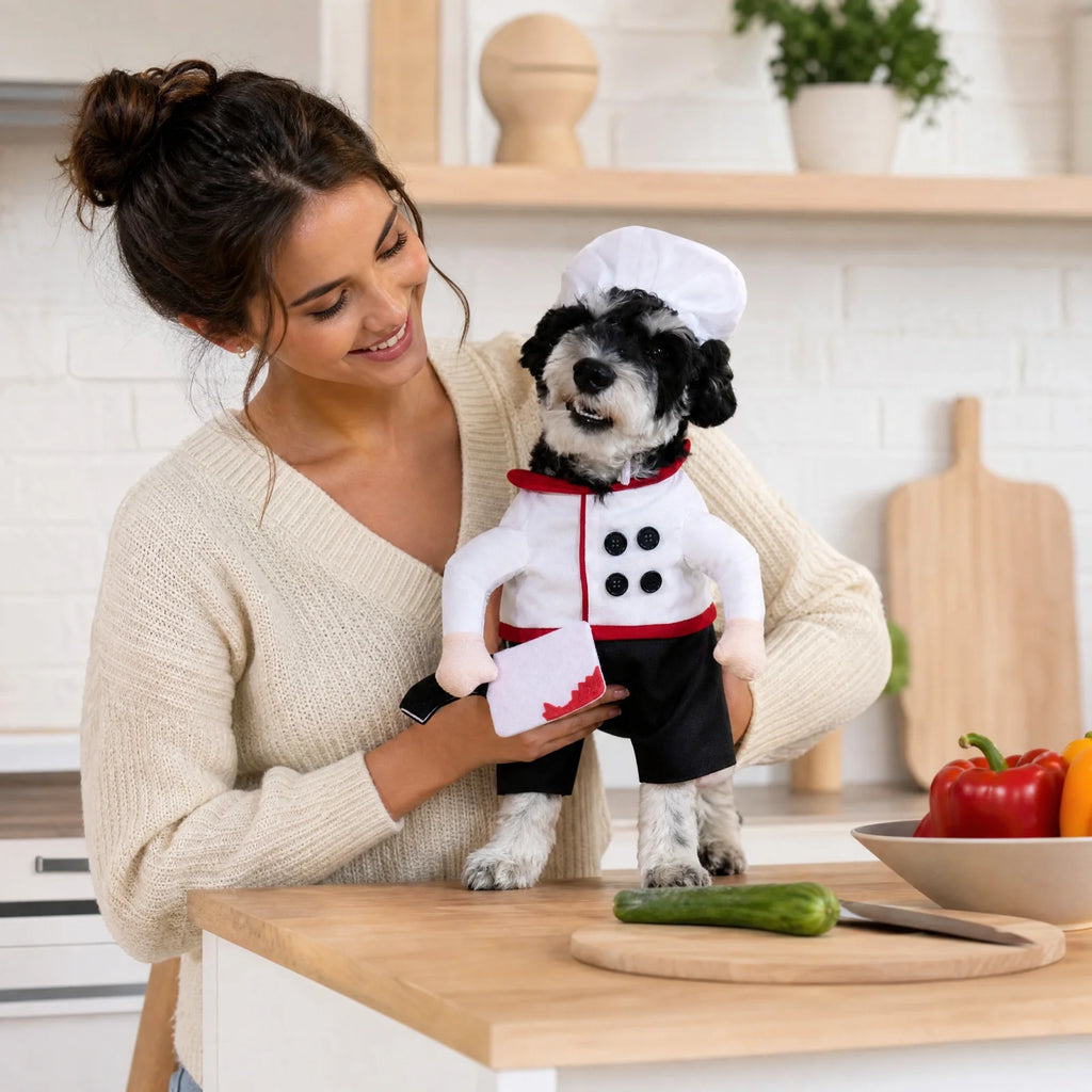 The Little Chef Halloween Costume – Dog Outfit with Hat