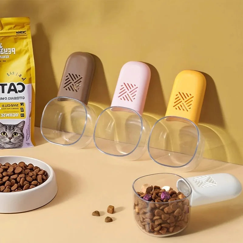 Pet Food Scoop with Measuring Cup