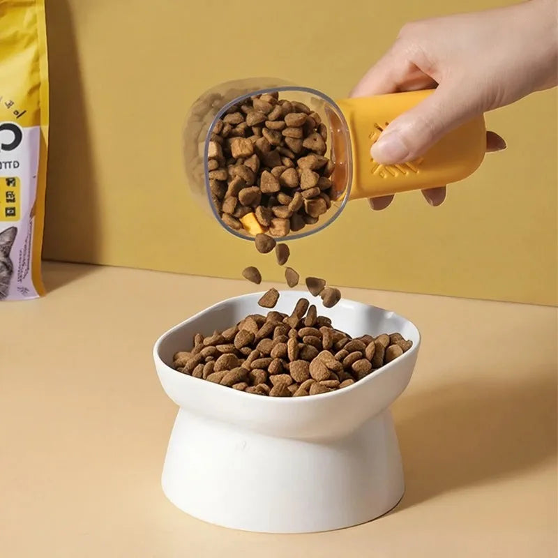 Pet Food Scoop with Measuring Cup