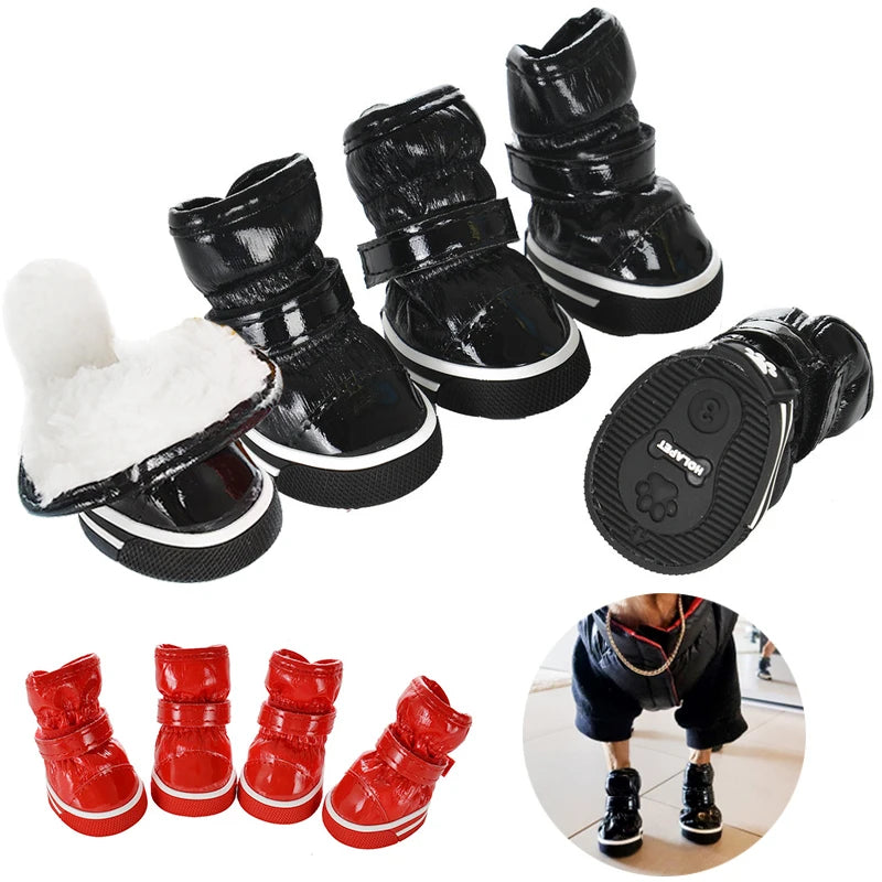 Waterproof Winter Dog Snow Boots