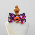 The Halloween Bow Tie – Adjustable Collar Bow with Bell