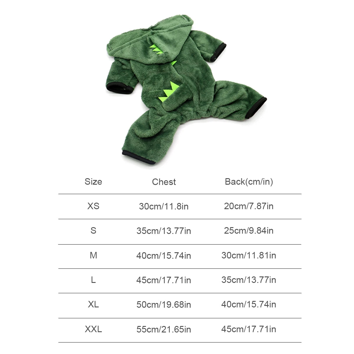 The Dino Dog Hoodie – Warm Fleece Halloween Costume
