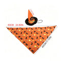 The Witch's Hat & Pumpkin Bandana Set