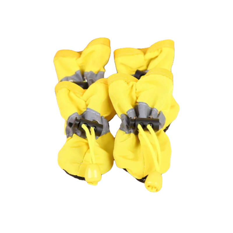Waterproof Dog Rain Boots, Set of 4